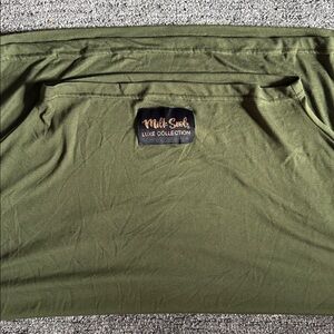 Milk Snob Luxe Collection Olive Green Kids Blanket